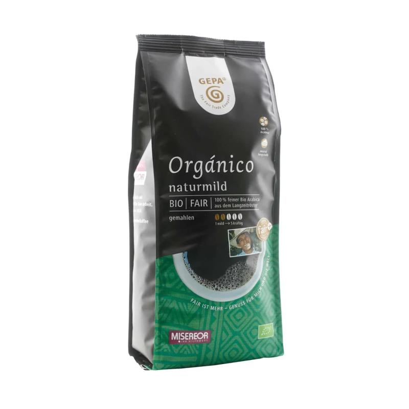 Bio Orgánico Röstkaffee naturmild 500g, gemahlen