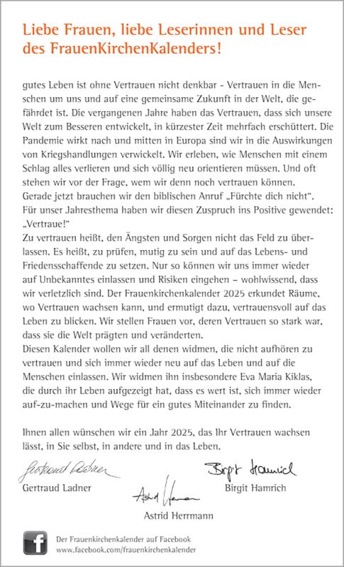 FrauenKirchenKalender 2025