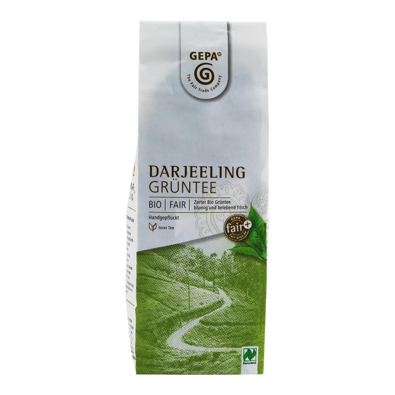 Bio Darjeeling Grüntee, 100g lose