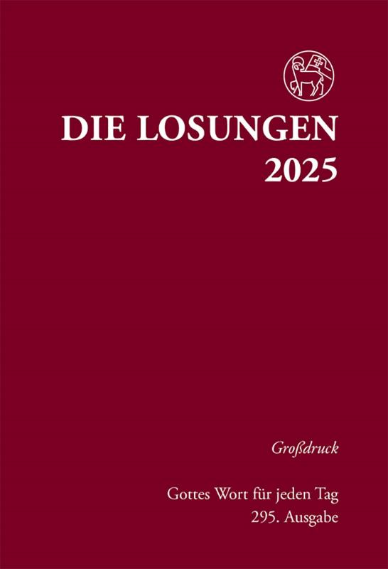Die Losungen 2025 Großdruck Hardcover
