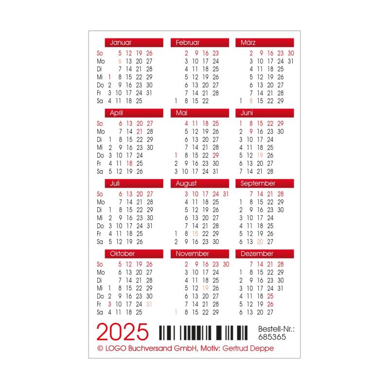 Taschenkalender Jahreslosung 2025