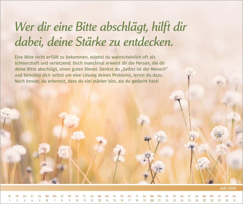 Der Lebensfreude-Inspirationen-Kalender 2025