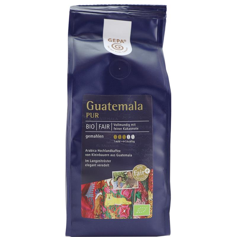 Bio Café Guatemala PUR, 250g gemahlen