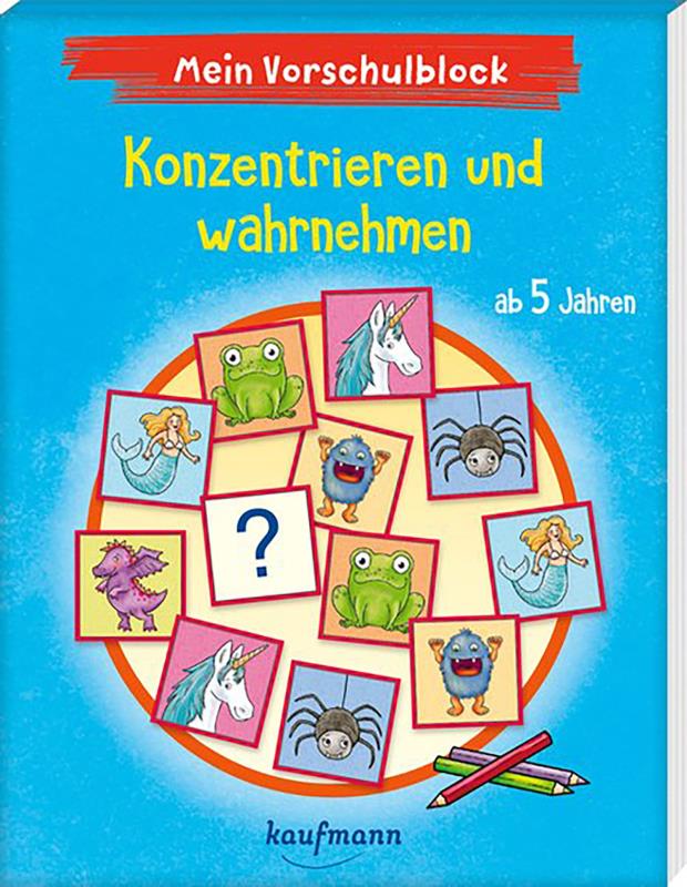 Mein Vorschulblock – Konzentrieren und wahrnehmen