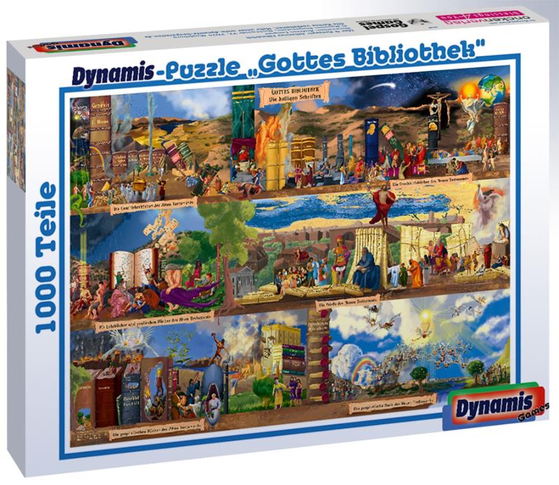 Puzzle "Gottes Bibliothek"