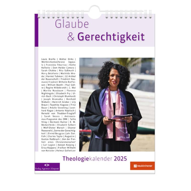 Glaube & Gerechtigkeit - Theologiekalender 2025