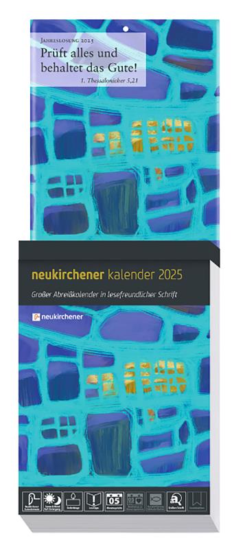 Neukirchener Kalender 2025 - Großer Abreißkalender