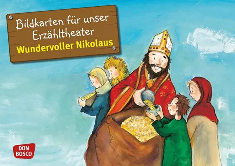 Wundervoller Nikolaus. Kamishibai Bildkartenset.