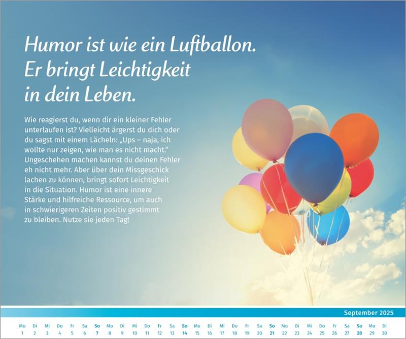 Der Lebensfreude-Inspirationen-Kalender 2025